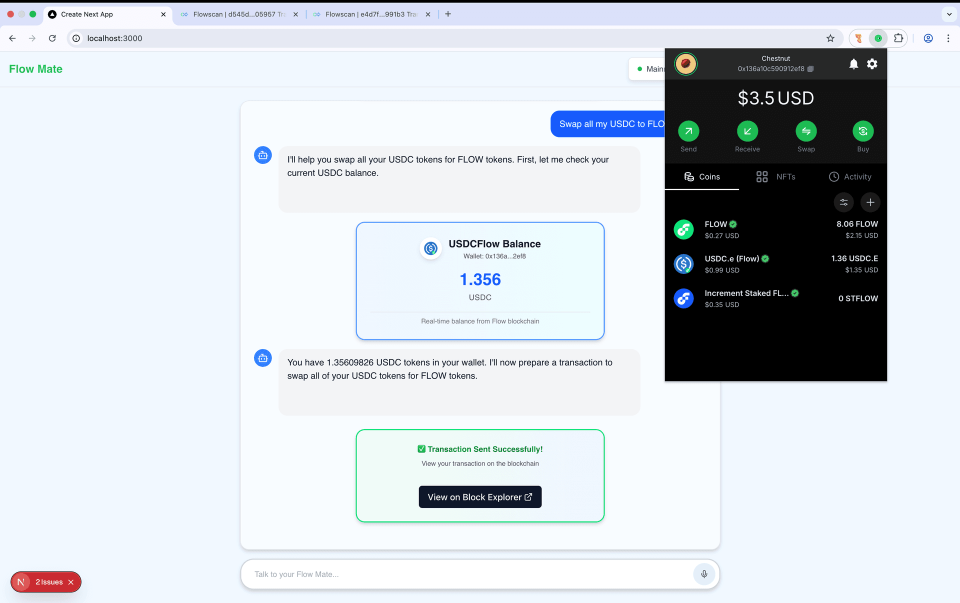 Flowmate screenshot