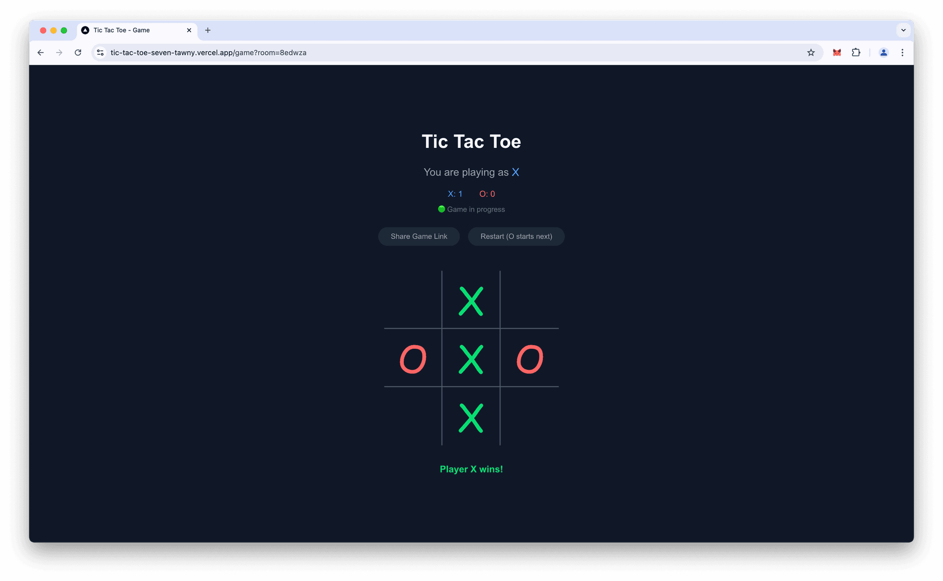 Tic Tac Toe screenshot